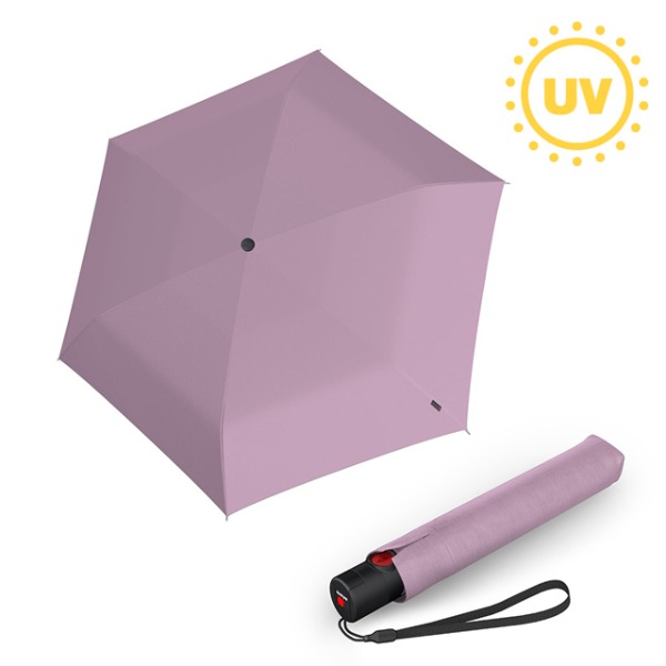 [예약판매｜5/30 순차출고] 크닙스 U.200 3단 자동 우산 로즈 (양산겸용)